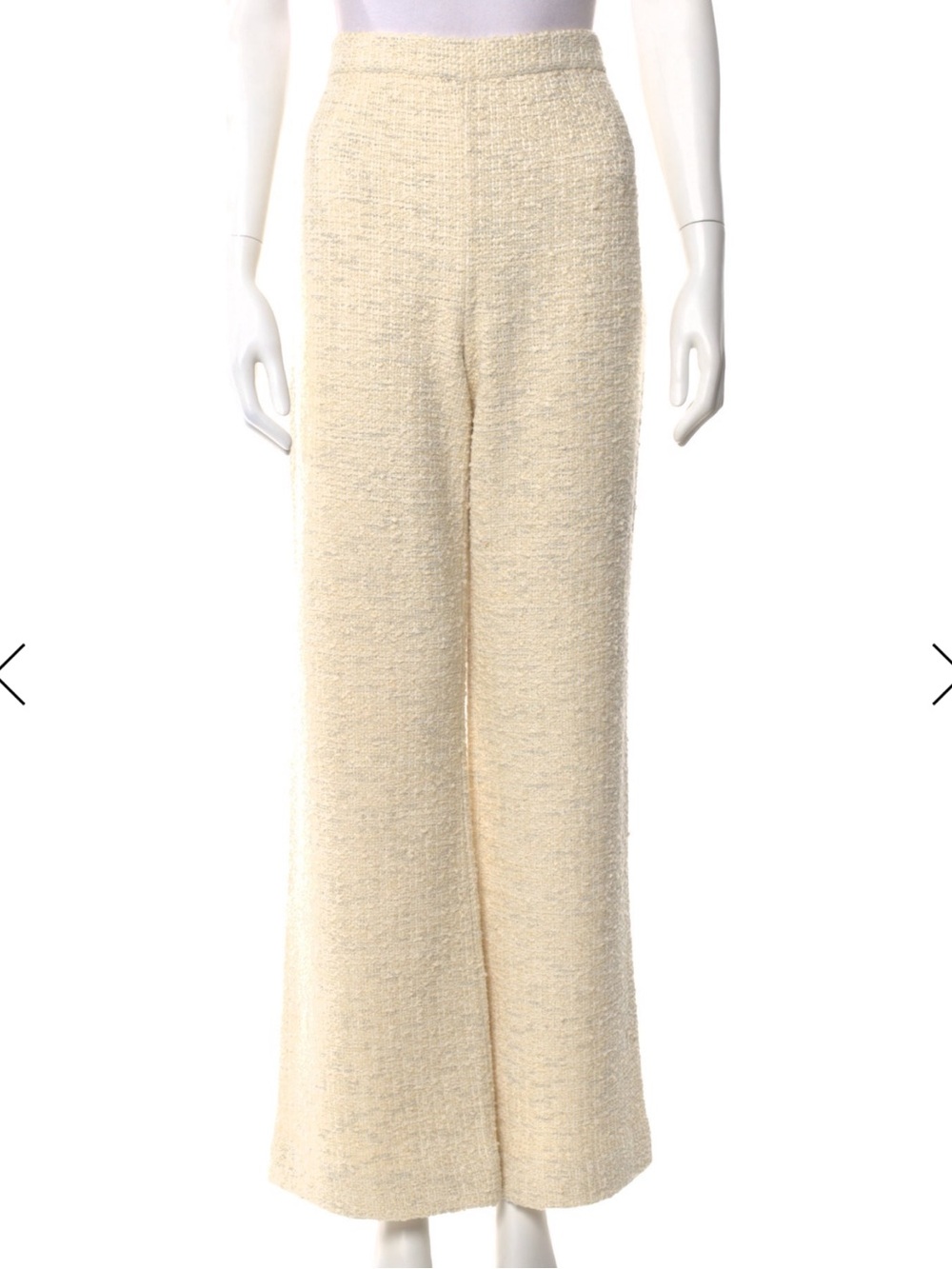 St. John tweed wide leg pant USA M